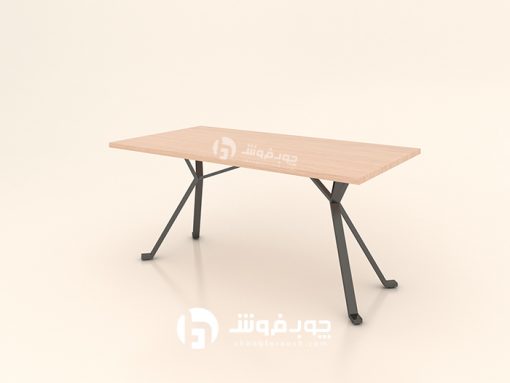 میز-جدید-با-پایه-فلزی-تک