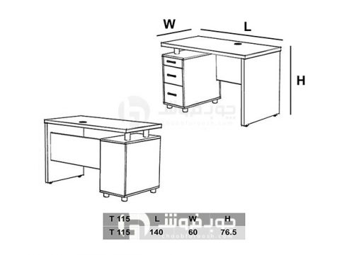 میز-MDF-T115
