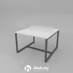 میز-کار-دو-نفره-پایه-فلزی-G113
