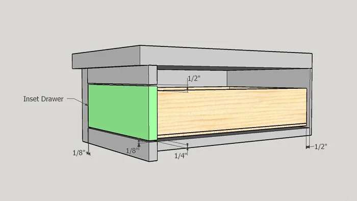 ابعاد ساخت انواع کشو