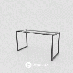 میز-شیشه-ای-مدل-پایه-فلزی-KG79