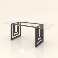 میز-کنفرانس-شیشه-ای-تک