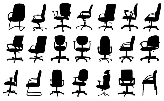 انواع مختلف صندلی های اداری