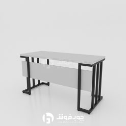 انواع-میز-چوبی-پایه-فلزی-K330