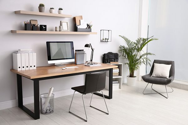 طراحی-دفتر-کار-و-میز-مناسب-برای-کار