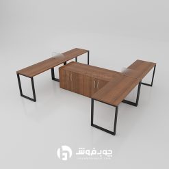 میز-کار-گروهی-پایه-فلزی-G138-1