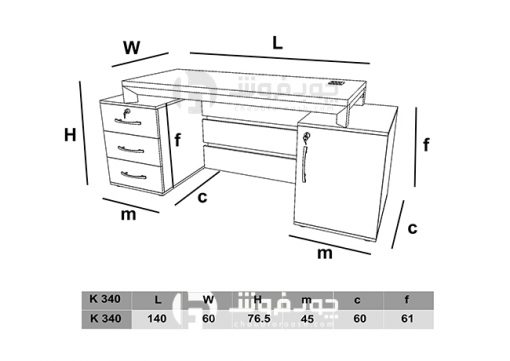 اندازه-میز-مدیریت-مدرن-اداری-k340