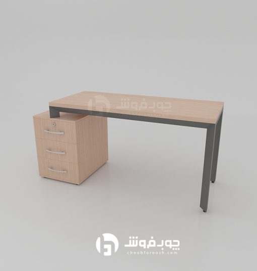 میز-کار-اداری-مدرن-فلزی-k330