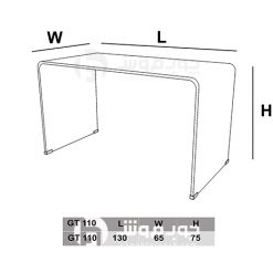ابعاد-میز-اداری-شیشه-ای-مدرن-gt110