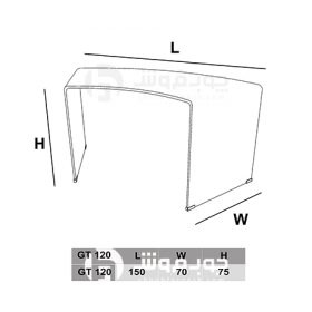اندازه-میز-شیشه-ای-خاص-GT120