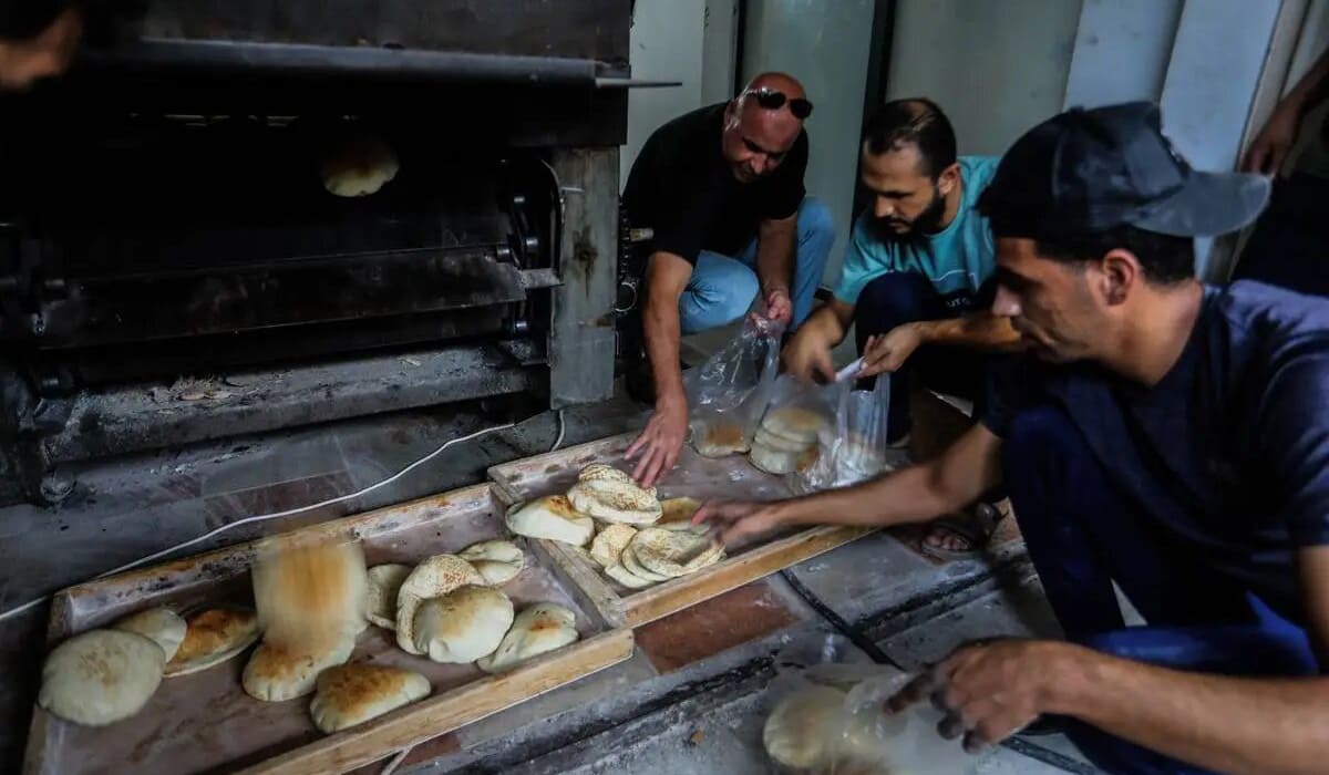 بازگشایی نانوایی در غزه