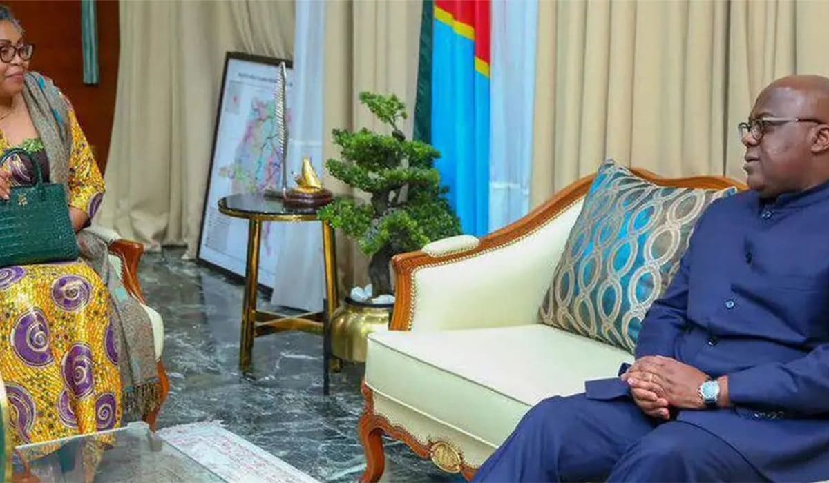 جودیت سومینوا تولوکا اولین نخست وزیر زن کنگو