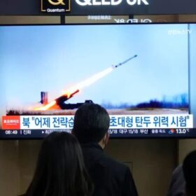 آزمایش کره شمالی بر روی کلاهک موشک