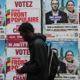 پیروزی چپ گراها در انتخابات فرانسه
