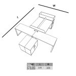 اندازه-میز-4-نفره-اداری-g145