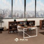 میز-کار-گروهی-کتابخانه-دار-G141-1