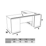 MDF-management-desk-model-MT1800-wireframe