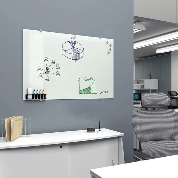 Wall glass whiteboard model WG10