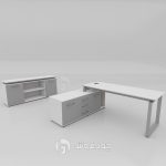 Modern and minimalist management desk, model MT1900-1