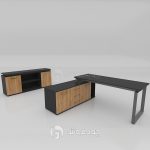 Modern and minimalist management desk, model MT1900-5