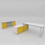 Modern and minimalist management desk, model MT1900-7