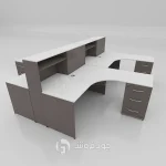 میز کار گروهی کاربردی مدل G162-بدنه نوک مدادی