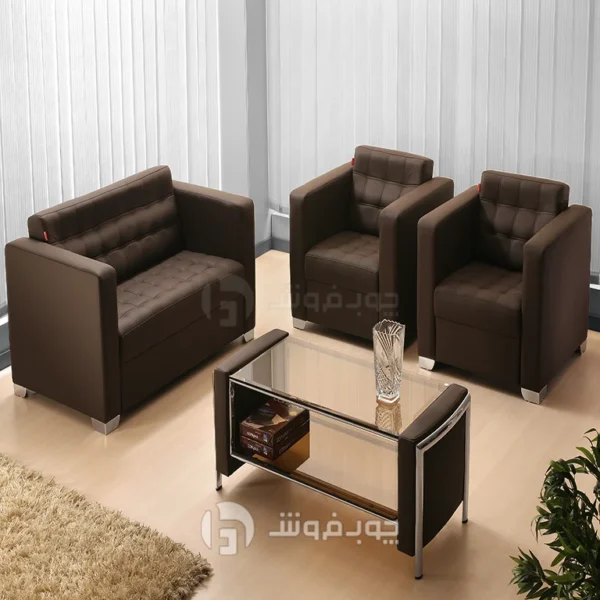 نیم ست چرم اداری مدل JN2014