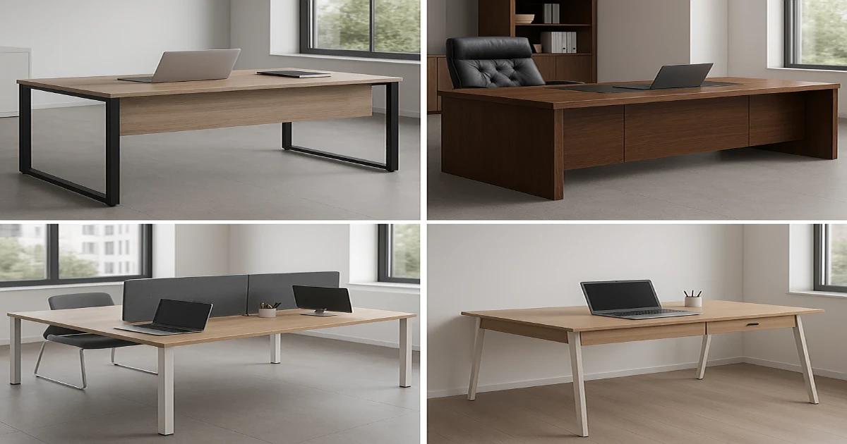 چگونه بهترین میز اداری را انتخاب کنیم