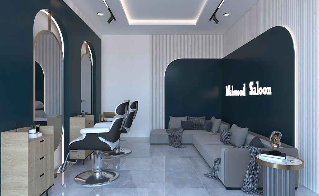 طراحی دکوراسیون سالن زیبایی