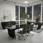 ست میز مدیریت و کنفرانس مدل لادیز