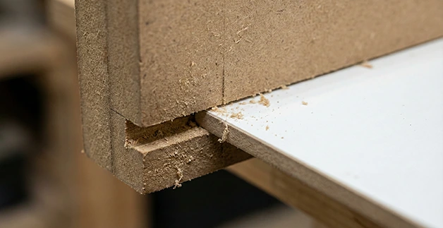 ایجاد شیار روی جعبه کشو