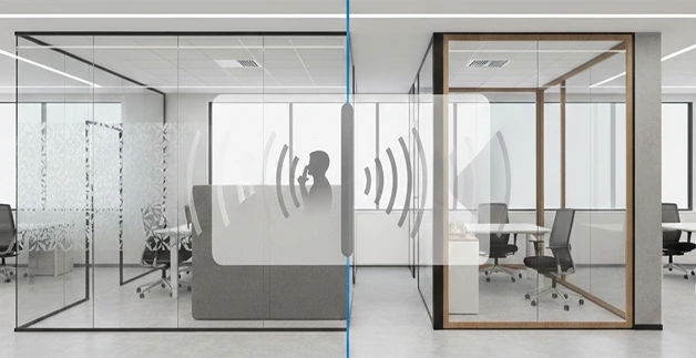 بررسی عایق صوتی در انواع پارتیشن اداری