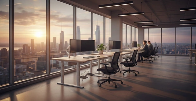 چرا ابعاد استاندارد میز اداری اهمیت حیاتی دارد؟