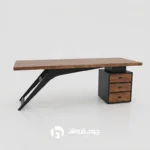 میز مدیریت خاص مدل MT2500-گردویی