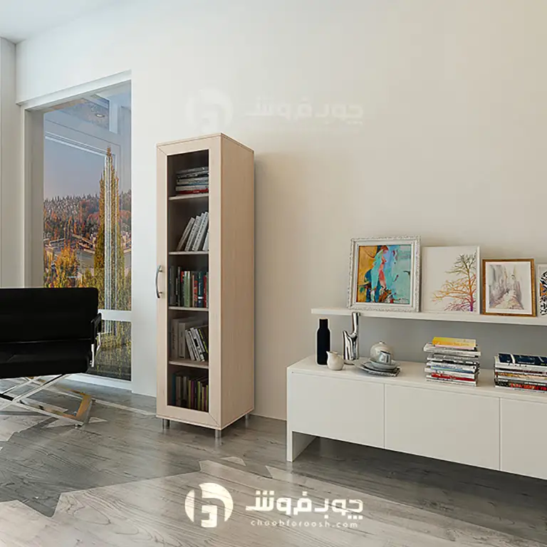 کمد-ویترین-دار-L114-1